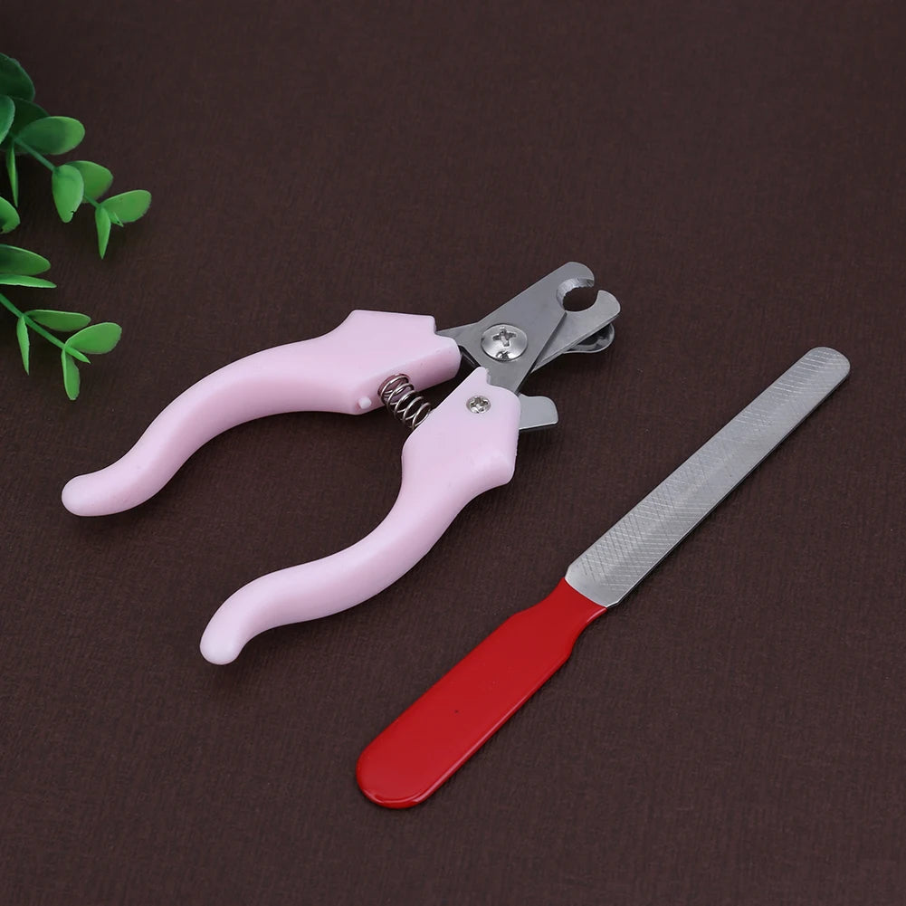 Dog Nail Clippers Ergonomic Design Grooming Scissors Clippers Professional Convenient Anti Grasping for Small Medium Pet Animals