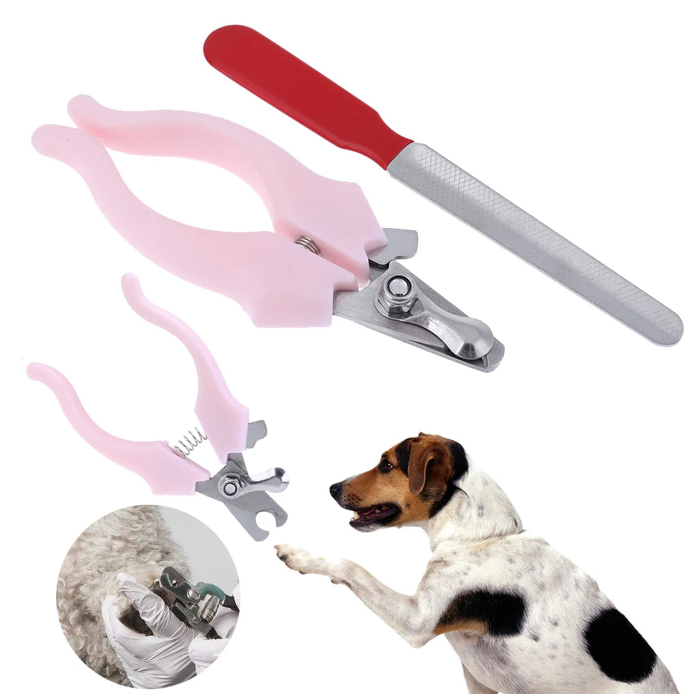 Dog Nail Clippers Ergonomic Design Grooming Scissors Clippers Professional Convenient Anti Grasping for Small Medium Pet Animals